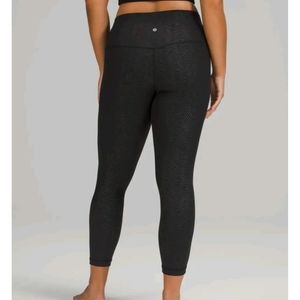 Lululemon Align High-Rise Pant- Aqueous Emboss Black / size 6